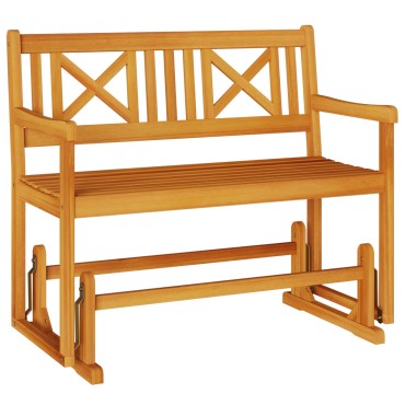 vidaXL Πάγκος Γλύτερας 2-Ατόμων 110x59x97cm Μασίφ Ξύλο Ακακίας