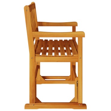 vidaXL Πάγκος Γλύτερας 2-Ατόμων 110x59x97cm Μασίφ Ξύλο Ακακίας