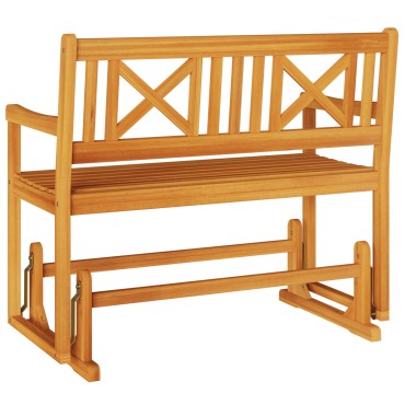 vidaXL Πάγκος Γλύτερας 2-Ατόμων 110x59x97cm Μασίφ Ξύλο Ακακίας