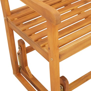 vidaXL Πάγκος Γλύτερας 2-Ατόμων 110x59x97cm Μασίφ Ξύλο Ακακίας