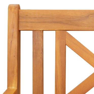 vidaXL Πάγκος Γλύτερας 2-Ατόμων 110x59x97cm Μασίφ Ξύλο Ακακίας