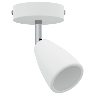 vidaXL Φωτιστικό οροφής 1 Way Adjustable White GU10