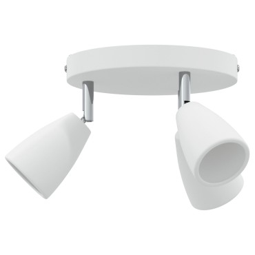 vidaXL Φωτιστικό Οροφής 3 Way Adjustable White GU10