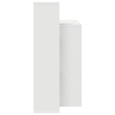 vidaXL Γραφείο Λευκό Επεξεργασμένο Ξύλο 100x40x90cm 1 τεμ.