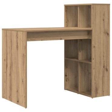 vidaXL Γραφείο Συγγραφής Artisan Oak Μοριοσανίδα Μεσαίο