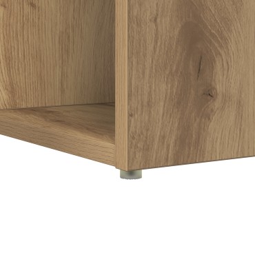 vidaXL Γραφείο Συγγραφής Artisan Oak Μοριοσανίδα Μεσαίο