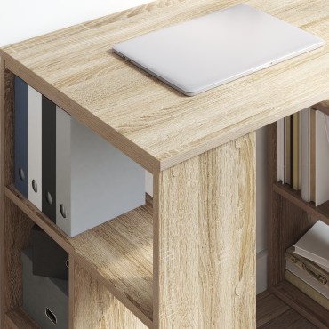 vidaXL Γραφείο Δρύς Sonoma Επεξεργασμένο Ξύλο 90x50x75cm 1 τεμ.