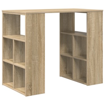 vidaXL Γραφείο Δρύς Sonoma Επεξεργασμένο Ξύλο 90x50x75cm 1 τεμ.