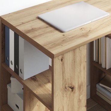 vidaXL Γραφείο Artisan Oak Επεξεργασμένο Ξύλο 90x50x75cm 1 τεμ.
