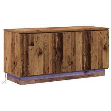 vidaXL ντουλάπι τηλεόρασης παλιό ξύλο 100x38x49cm επεξεργασμένο ξύλο