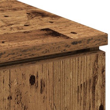vidaXL ντουλάπι τηλεόρασης παλιό ξύλο 100x38x49cm επεξεργασμένο ξύλο