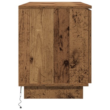 vidaXL ντουλάπι τηλεόρασης παλιό ξύλο 100x38x49cm επεξεργασμένο ξύλο