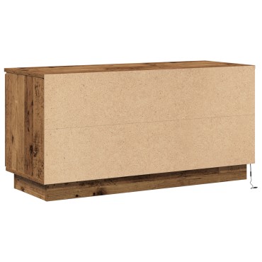 vidaXL ντουλάπι τηλεόρασης παλιό ξύλο 100x38x49cm επεξεργασμένο ξύλο