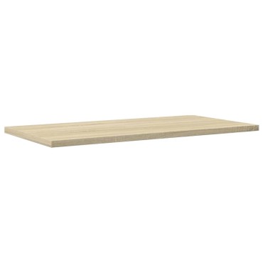 vidaXL Ράφια Βιβλιοθήκης 4 τεμ. Sonoma Δρυς 60x30x1,5cm Μοριοσανίδα