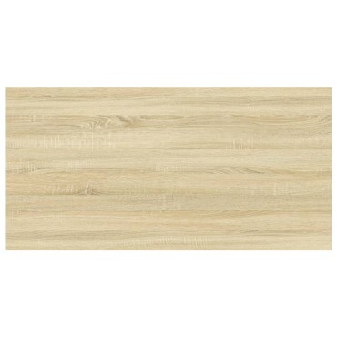 vidaXL Ράφια Βιβλιοθήκης 4 τεμ. Sonoma Δρυς 60x30x1,5cm Μοριοσανίδα