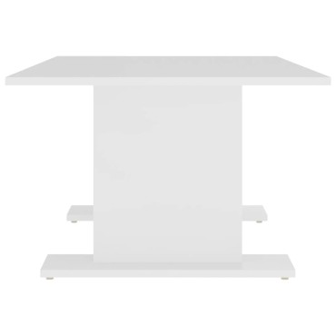 vidaXL Τραπεζάκι Σαλονιού Λευκό 103,5x60x40cm από Επεξ. Ξύλο 1 τεμ.