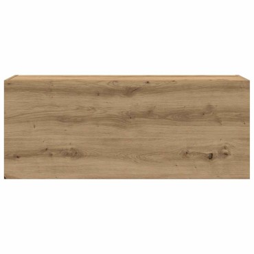 vidaXL Ντουλάπι τοίχου μπάνιου Artisan Oak 100x25x40cm 1 τεμ.