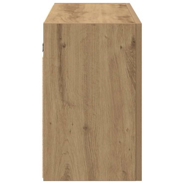 vidaXL Ντουλάπι τοίχου μπάνιου Artisan Oak 100x25x40cm 1 τεμ.