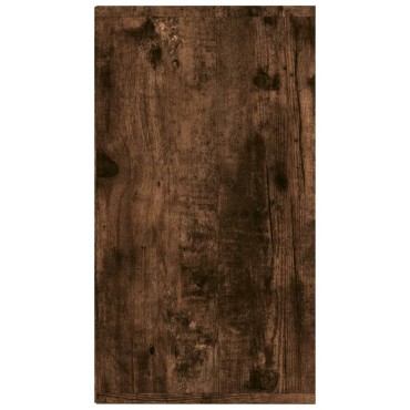 vidaXL Παπουτσοθήκη Καπνιστή Δρυς 103x30x54,5cm Επεξεργασμένο Ξύλο