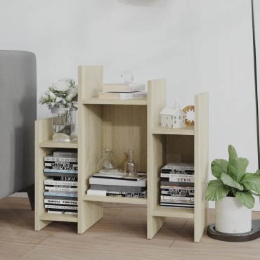 vidaXL Βοηθητικό Ντουλάπι Sonoma Δρυς 60x26x60cm από Επεξ. Ξύλο 1 τεμ.