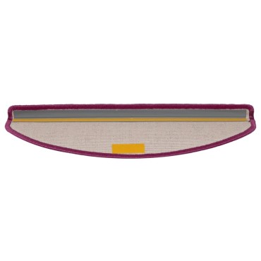 vidaXL Πατάκια Σκάλας Μοκέτα 15 τεμ. Ροζ 65 x 21 x 4 εκ.