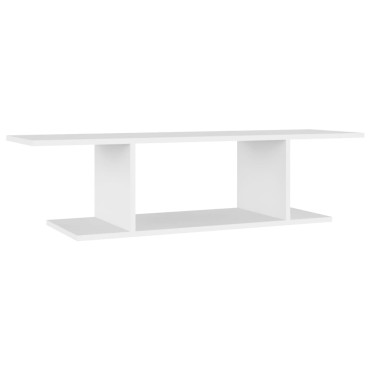 vidaXL Έπιπλο Τηλεόρασης Κρεμαστό Λευκό 103x30x26,5cm