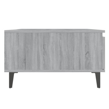 vidaXL Τραπεζάκι Σαλονιού Γκρι Sonoma 90x60x35cm Επεξεργασμένο Ξύλο 1 τεμ.