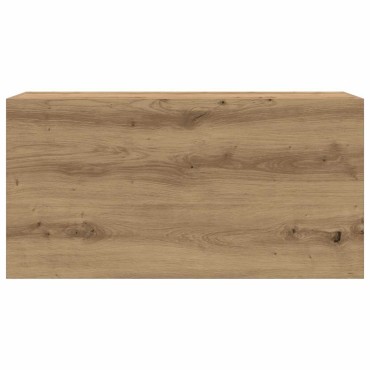 vidaXL Ντουλάπι τοίχου μπάνιου Artisan Oak Κατασκευασμένο ξύλο 80x25x40 cm 1 τεμ.