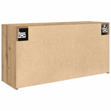 vidaXL Ντουλάπι τοίχου μπάνιου Artisan Oak Κατασκευασμένο ξύλο 80x25x40 cm 1 τεμ.