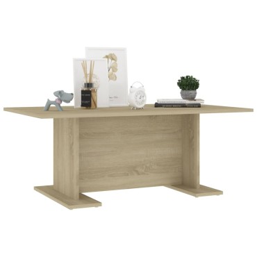 vidaXL Τραπεζάκι Σαλονιού Sonoma Δρυς 103,5x60x40cm Μοριοσανίδα 1 τεμ.