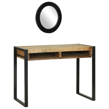 vidaXL Τραπέζι περιποίησης Καφέ 100x50x75cm Μασίφ ξύλο μάνγκο