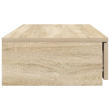 vidaXL Συρτάρια Κρεβατιού Σονομά Καρυδιά 90x36,5x16,5cm Επεξεργασμένο Ξύλο 1 τεμ.