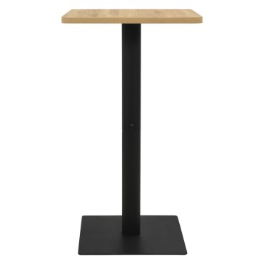 vidaXL Τραπέζι Bistro Χρώμα Δρυός 60x60x107cm 1 τεμ.