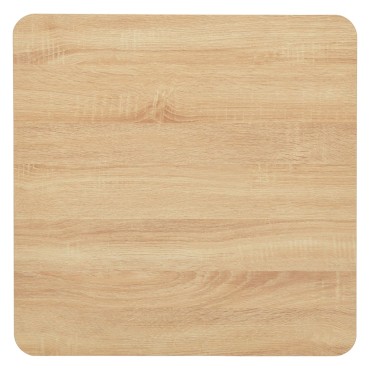 vidaXL Τραπέζι Bistro Χρώμα Δρυός 50x50x107cm 1 τεμ.