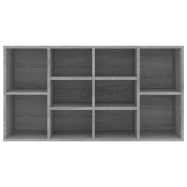 vidaXL Παπουτσοθήκη Γκρι Sonoma 103x30x54,5cm από Επεξεργασμένο Ξύλο