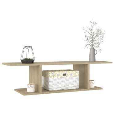 vidaXL Έπιπλο Τηλεόρασης Κρεμαστό Sonoma Δρυς 103x30x26,5cm