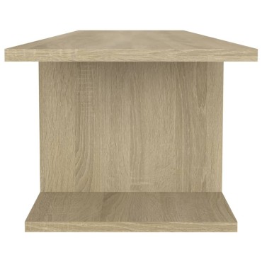 vidaXL Έπιπλο Τηλεόρασης Κρεμαστό Sonoma Δρυς 103x30x26,5cm
