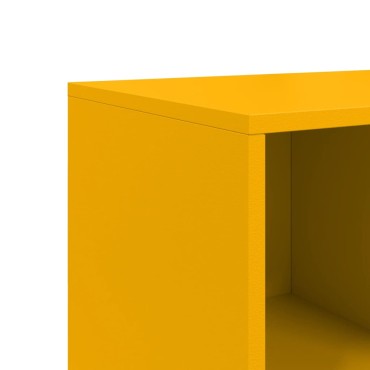 vidaXL Ντουλάπι Μουσταρδί 100,5x39x72cm από Ατσάλι 1 τεμ.