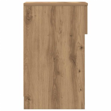 vidaXL Κομοδίνο με συρτάρι Αρτισιανή Δρυς 20x36x60cm 1 τεμ.