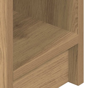 vidaXL Κομοδίνο με συρτάρι Αρτισιανή Δρυς 20x36x60cm 1 τεμ.