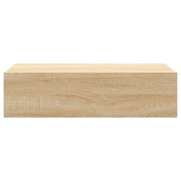 vidaXL Έπιπλο Τηλεόρασης με LED Sonoma Δρυς 60x35x15,5cm