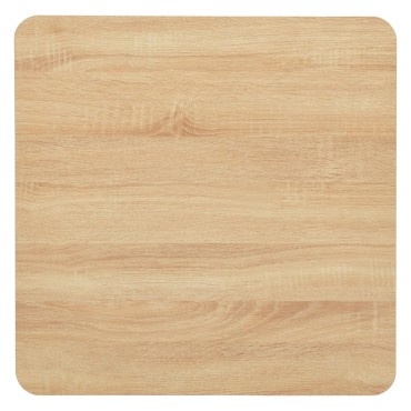 vidaXL Τραπέζι Bistro Χρώμα Δρυός 70x70x107cm 1 τεμ.