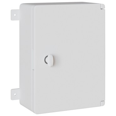 vidaXL Έλεγχος Ντουλάπας IP65 Αδιάβροχο Γκρι 25x13x33 cm ABS Πλαστικό