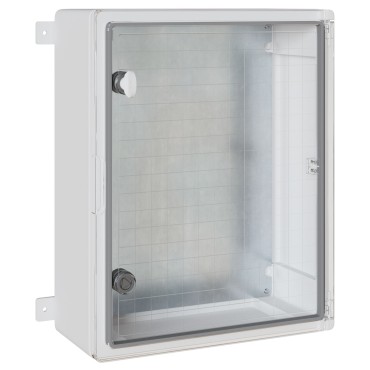 vidaXL Κονσόλα Ελέγχου IP65 Αδιάβροχη Γκρι 40x17,5x50 εκ. από Πλαστικό ABS