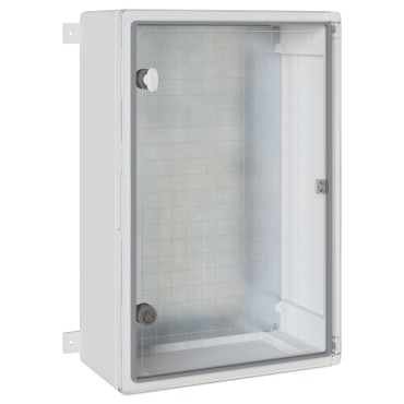 vidaXL Κάδος Ελέγχου IP65 Αδιάβροχος Γκρι 40x20x60 εκ. Πλαστικό ABS