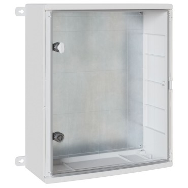 vidaXL Κάστρο Ελέγχου IP65 Αδιάβροχο Γκρι 50x22x60 εκ Πλαστικό ABS