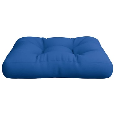 vidaXL Μαξιλάρι Παλέτας Μπλε 58x58x10cm Υφασμάτινο