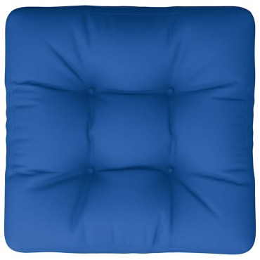 vidaXL Μαξιλάρι Παλέτας Μπλε 58x58x10cm Υφασμάτινο