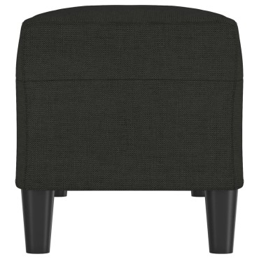 vidaXL Πάγκος Μαύρος 100x35x41cm Υφασμάτινος 1 τεμ.