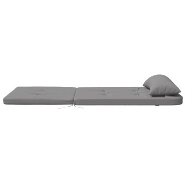 vidaXL Μαξιλάρια Καρέκλας Adirondack 2 τεμ. Γκρι από Ύφασμα Oxford 126x58x4,5cm